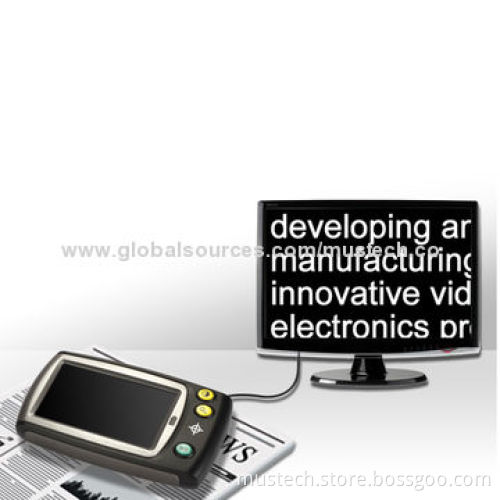 Handheld Video Magnifier with 4.3-inch LCD Screen and 7 Color Modes